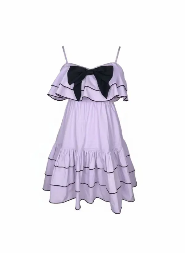 Ribbon Dress Purple